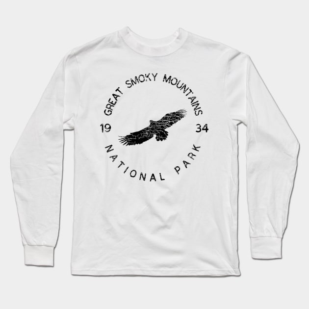 Great Smoky Mountains National Park USA Adventure Long Sleeve T-Shirt by Cascadia by Nature Magick